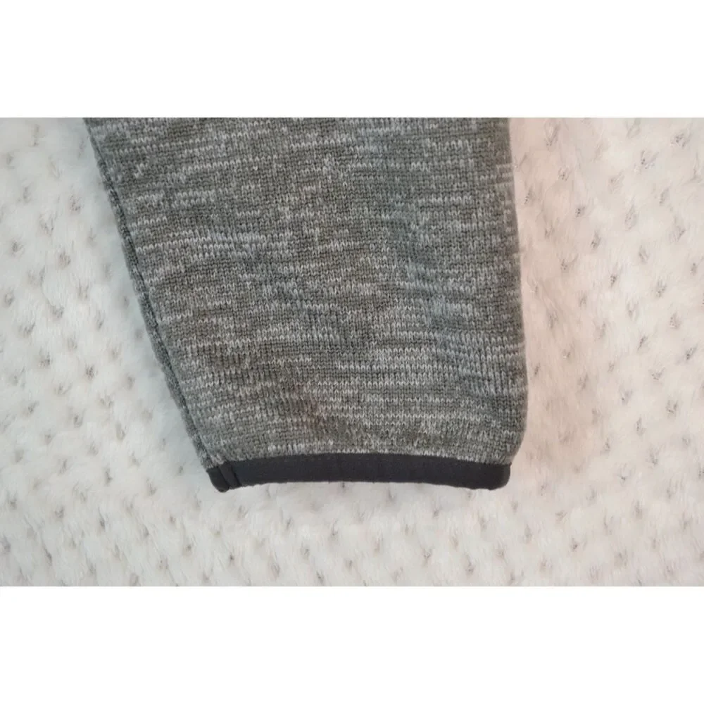 Swiss Tech Men's Large Gray Full Front Zip Fleece Jacket